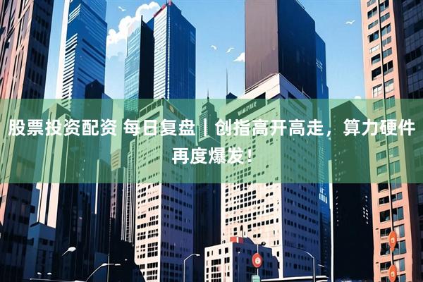 股票投资配资 每日复盘｜创指高开高走，算力硬件再度爆发！